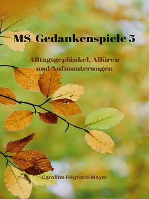 cover image of MS--Gedankenspiele V